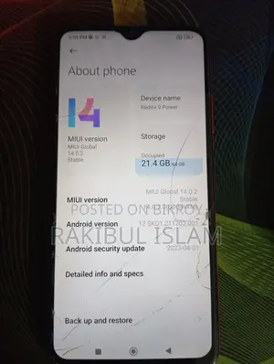 Xiaomi Redmi 9 Power 128 GB Red