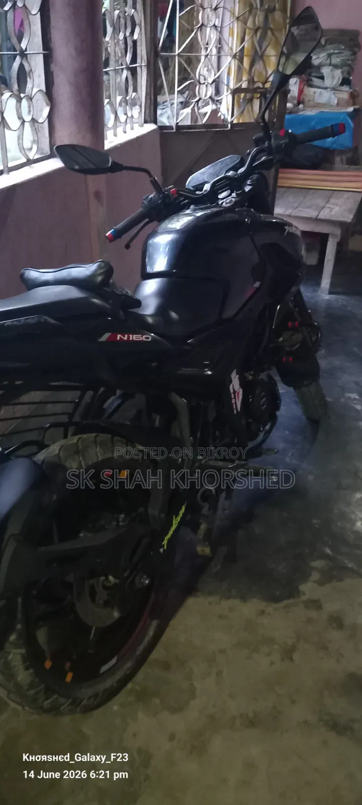 Bajaj Pulsar N160 2024 Black