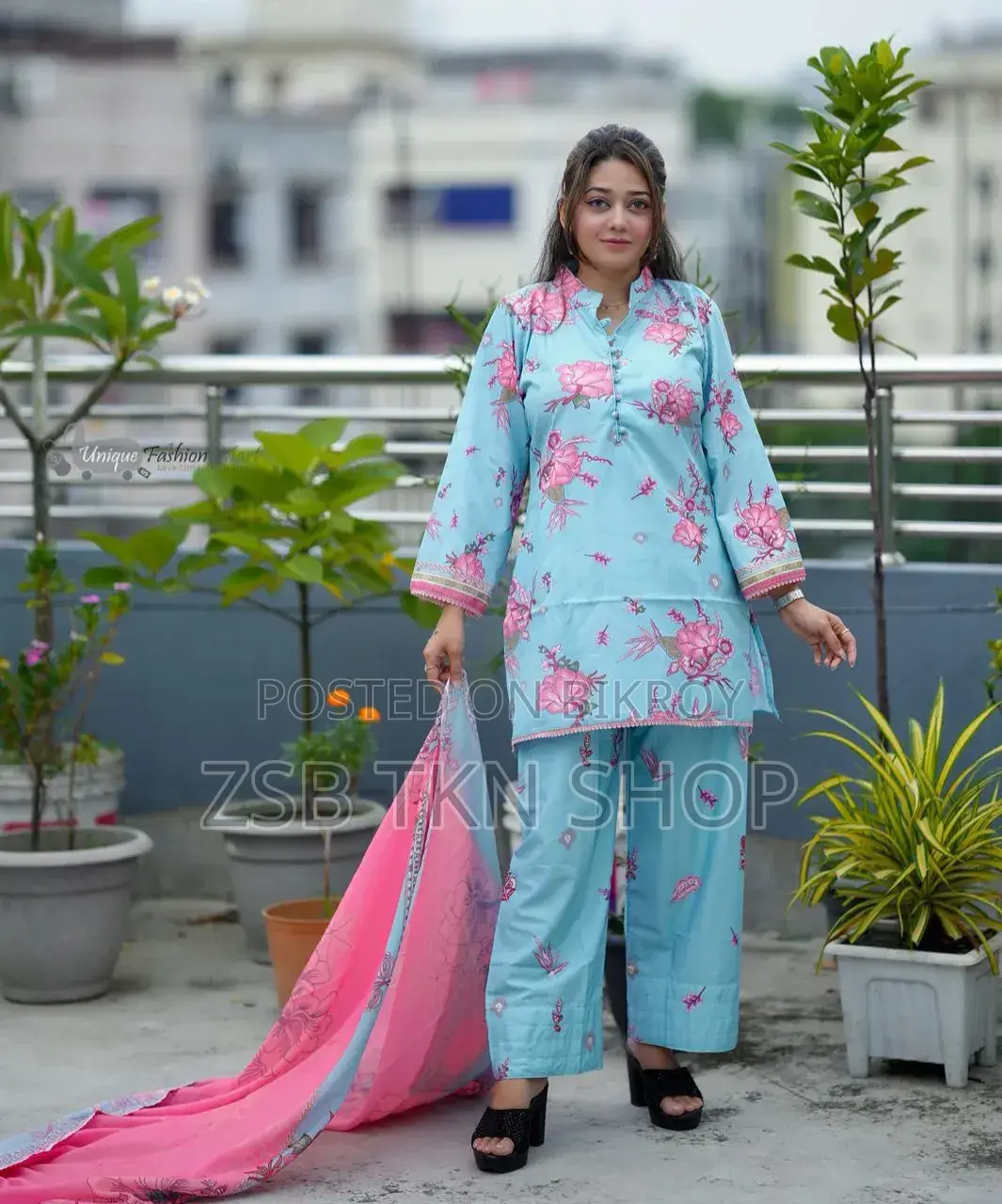 Digital Printed 3 Pieces নতুন আপডেট