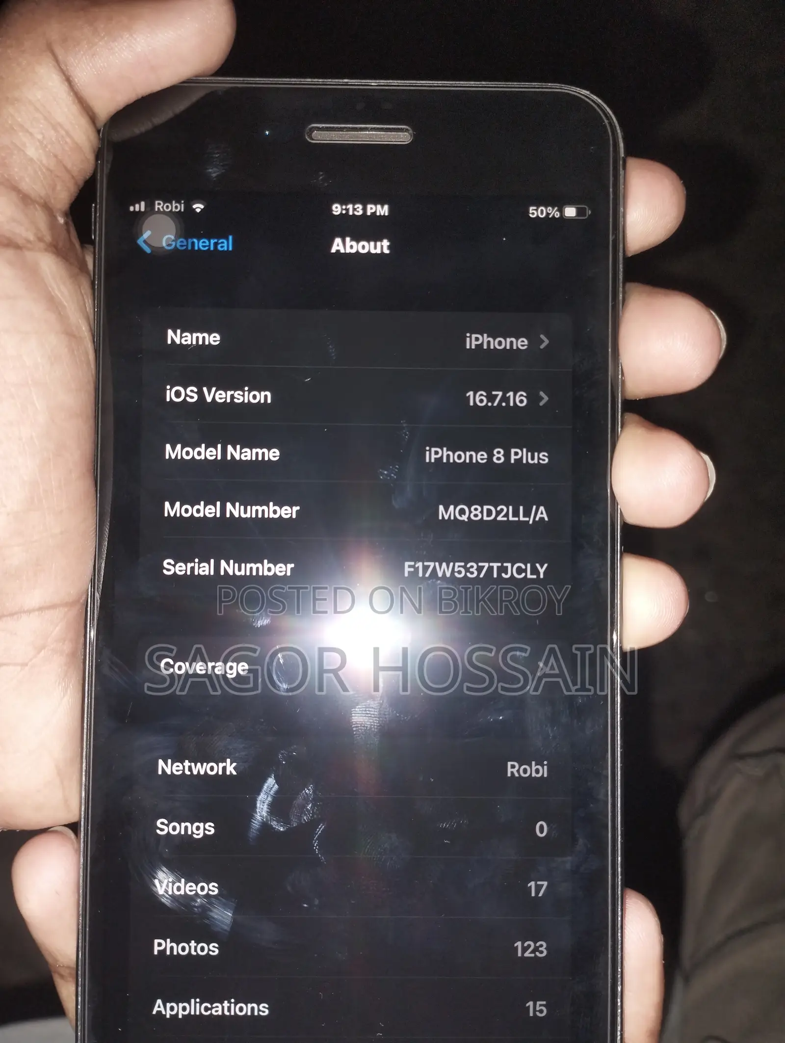 Apple iPhone 8 Plus 64 GB Black
