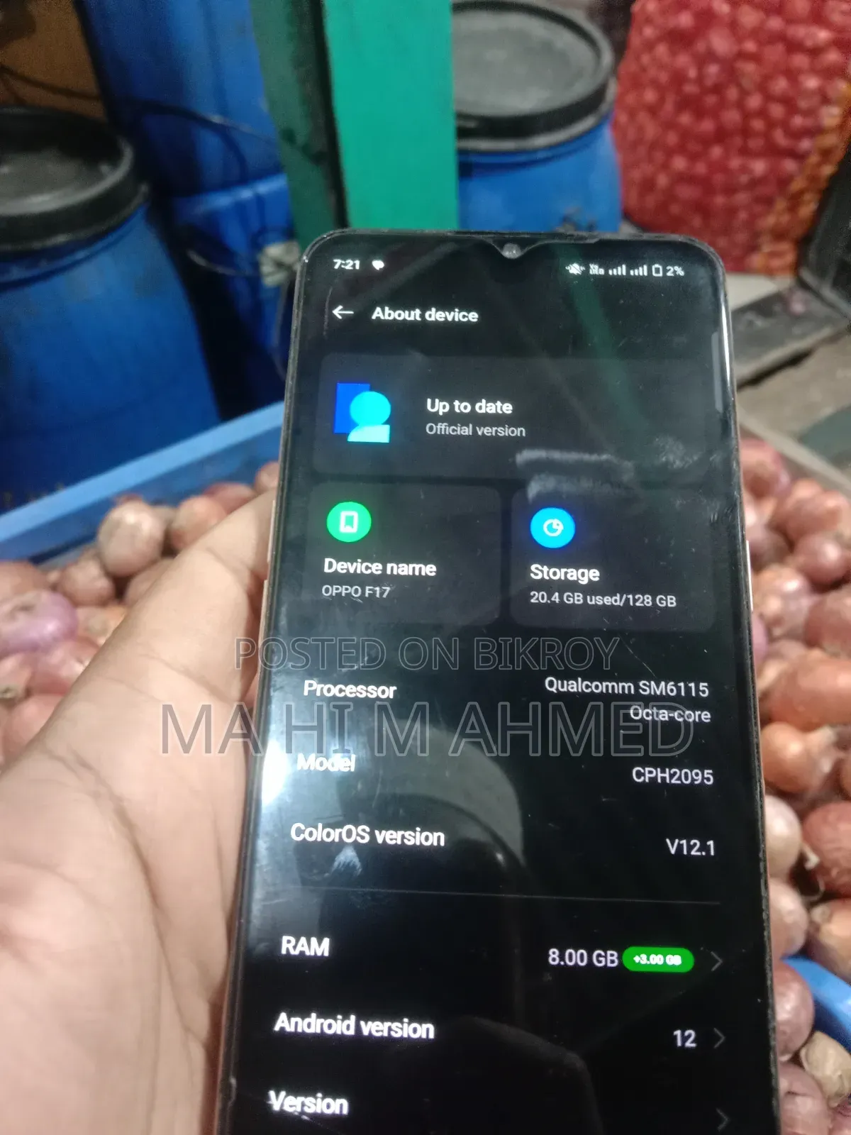 Oppo F17 128 GB