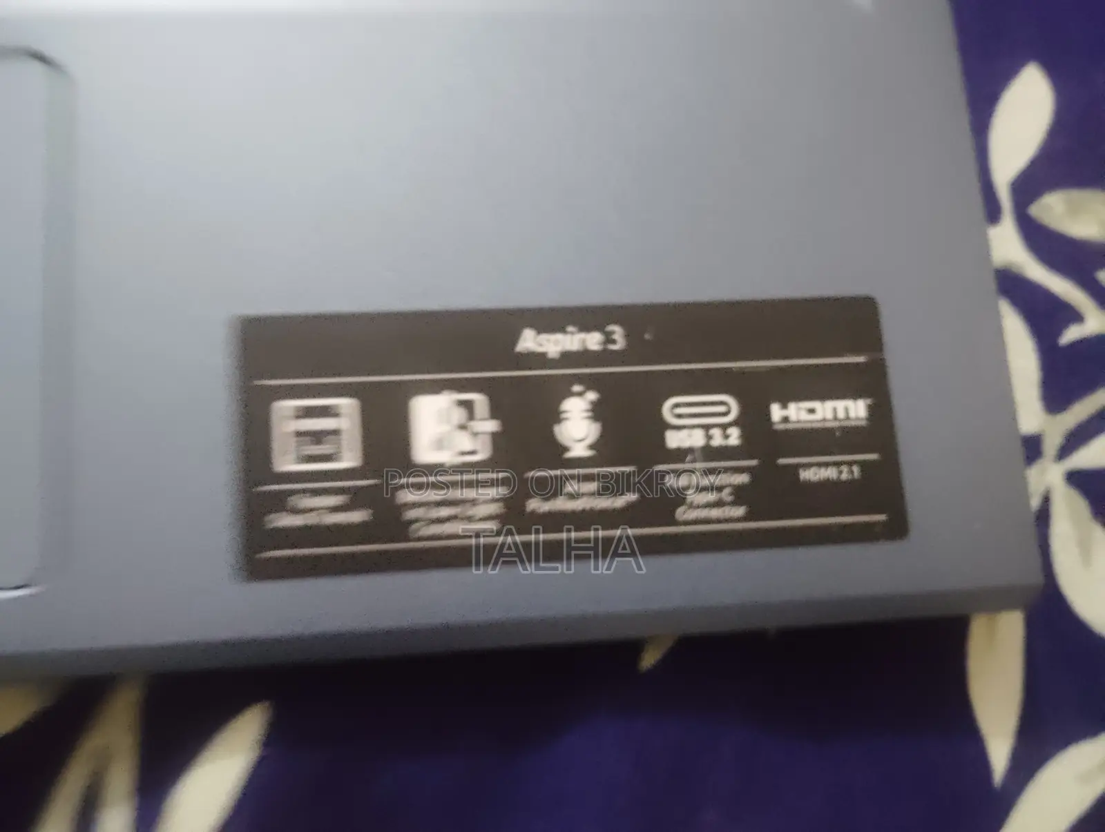 New Laptop Acer Aspire 3 8GB AMD Ryzen 5 SSD 512GB
