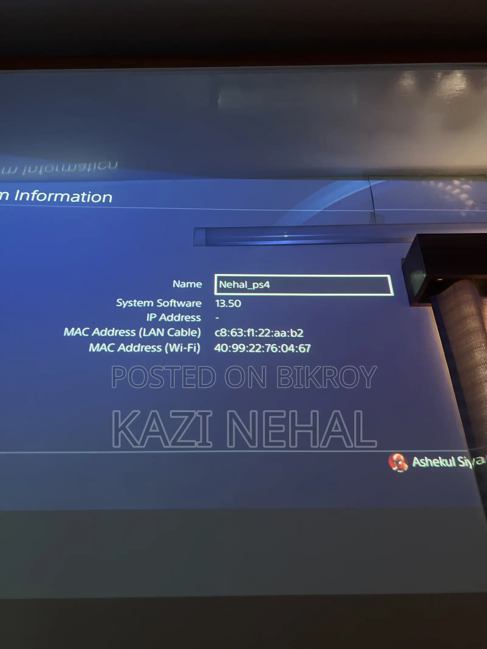 Sony Ps4 500 GB