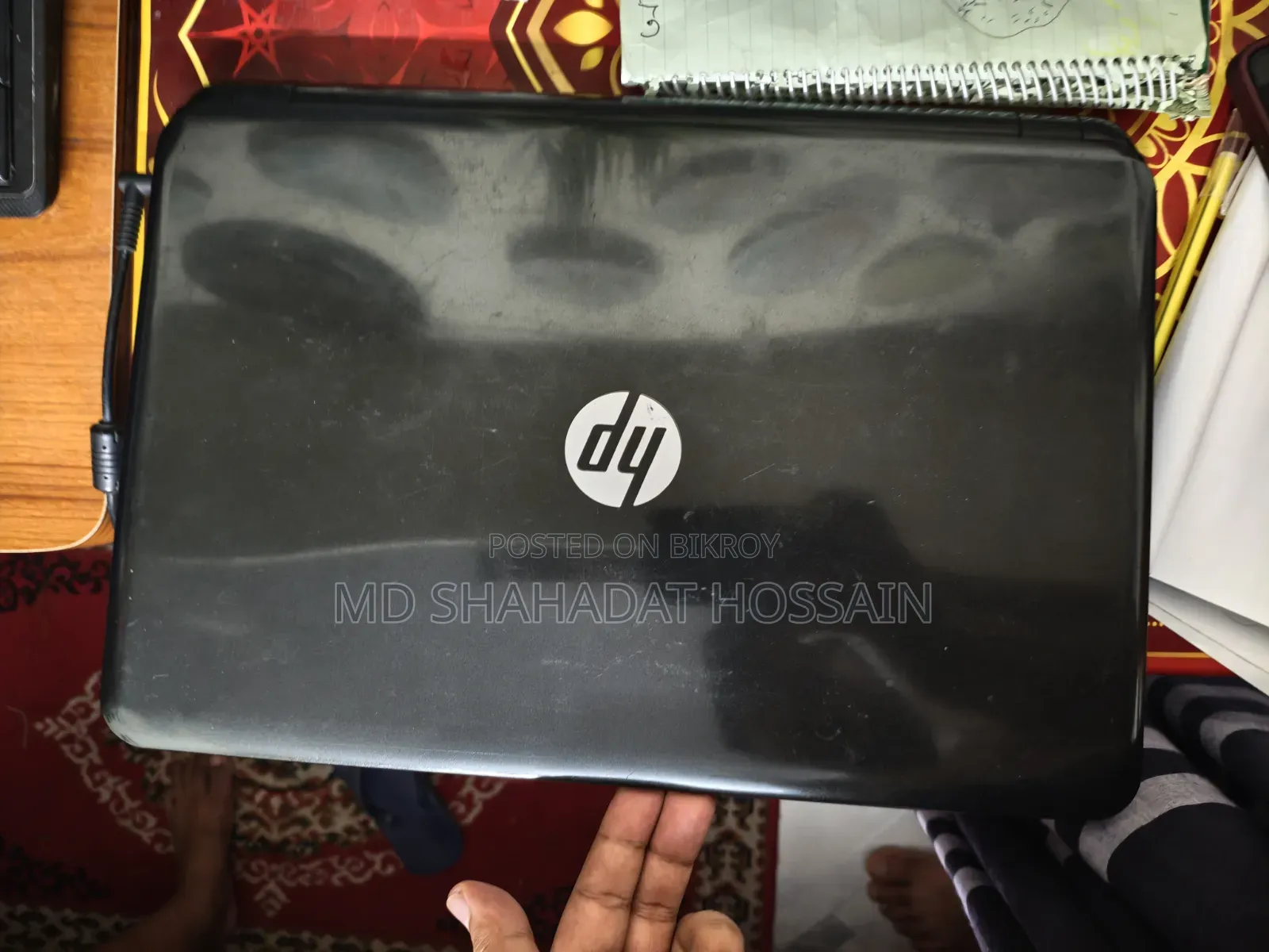ল্যাপটপ এইচপি ১৫ ৮জিবি ইন্টেল কোর আই৩ এইচডিডি ৫১২জিবি