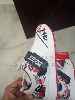 Selling new shoes because the child won't wear them