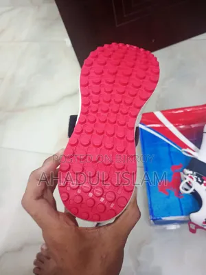 Selling new shoes because the child won't wear them