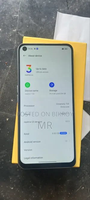 New Realme 7 5G 128 GB White