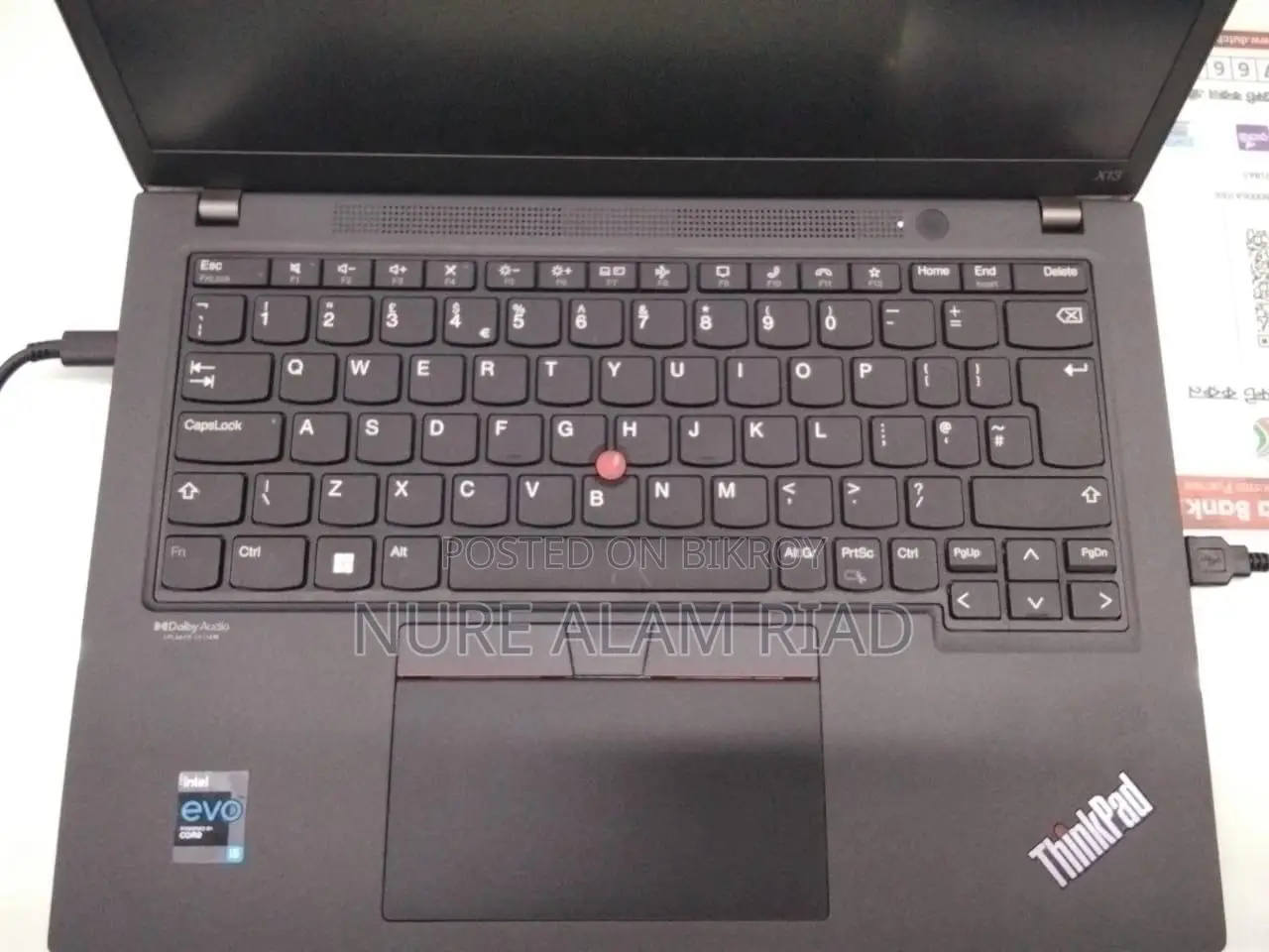 Laptop Lenovo ThinkPad X13 Gen 2 16GB Intel Core I5 SSD 256GB