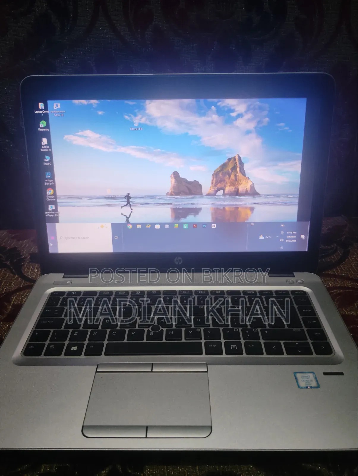 Laptop HP EliteBook 840 G6 8GB Intel Core I5 HDD+SSD 128GB