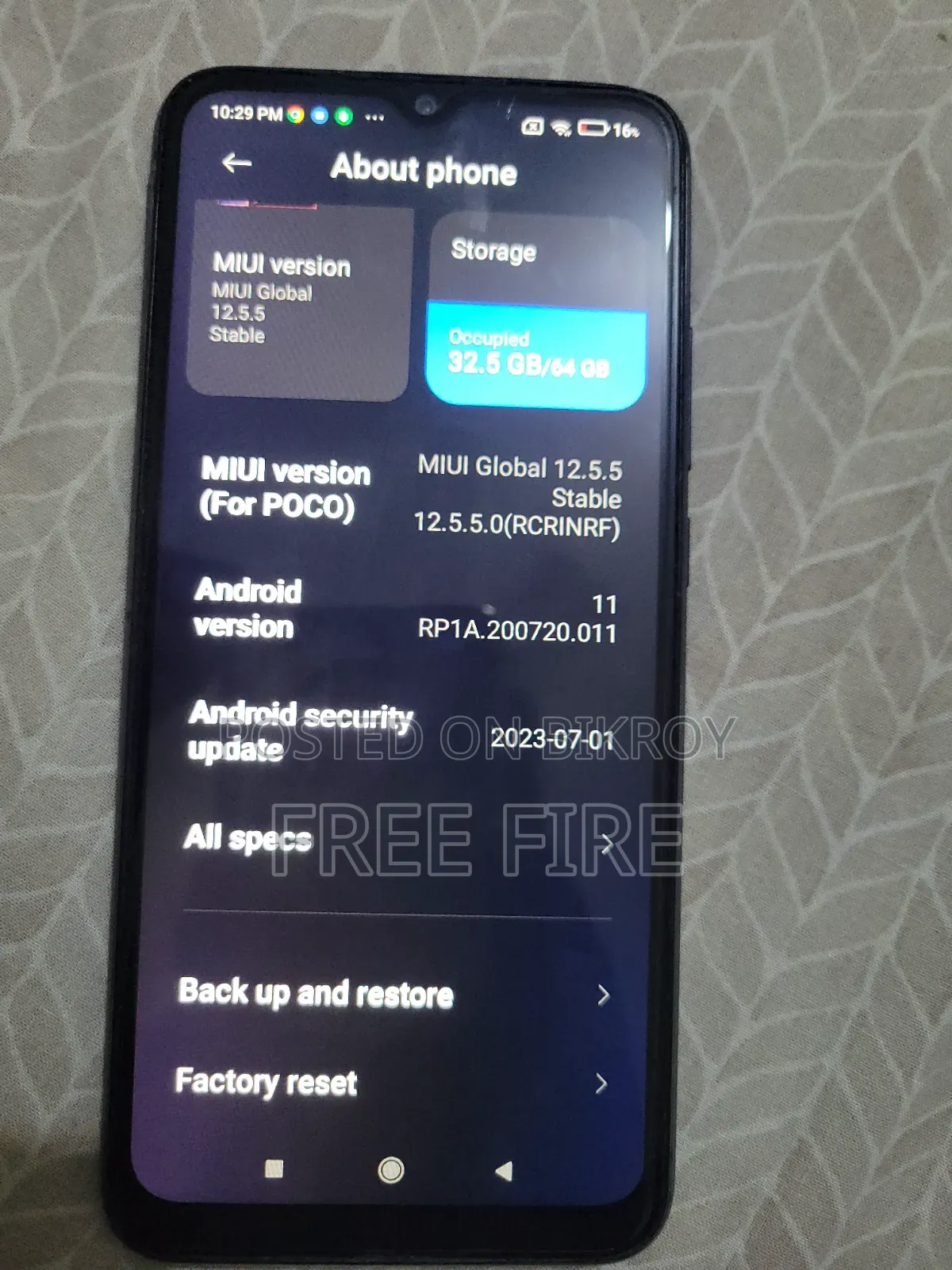 Xiaomi Poco C40 64 GB Black
