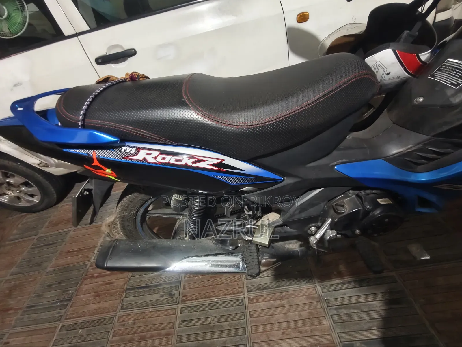 TVS Rockz 125 2025 Blue