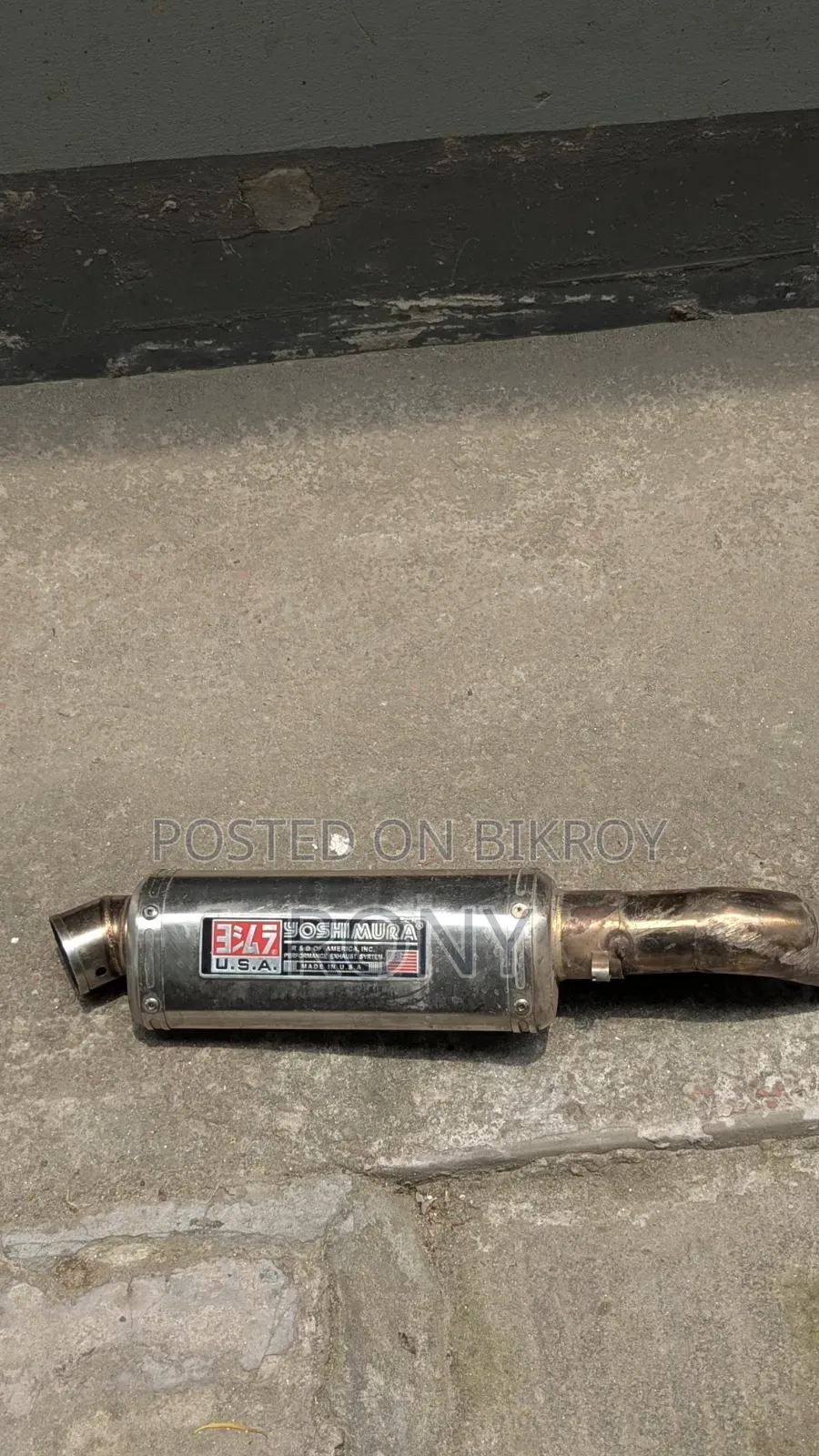 Yoshimura Exhaust + Leg Guard Combo [Free Universal Chapa]