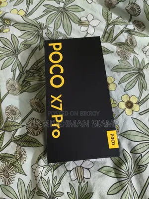 শাওমি পোকো এক্স৭ প্রো ২৫৬ জিবি ব্ল্যাক