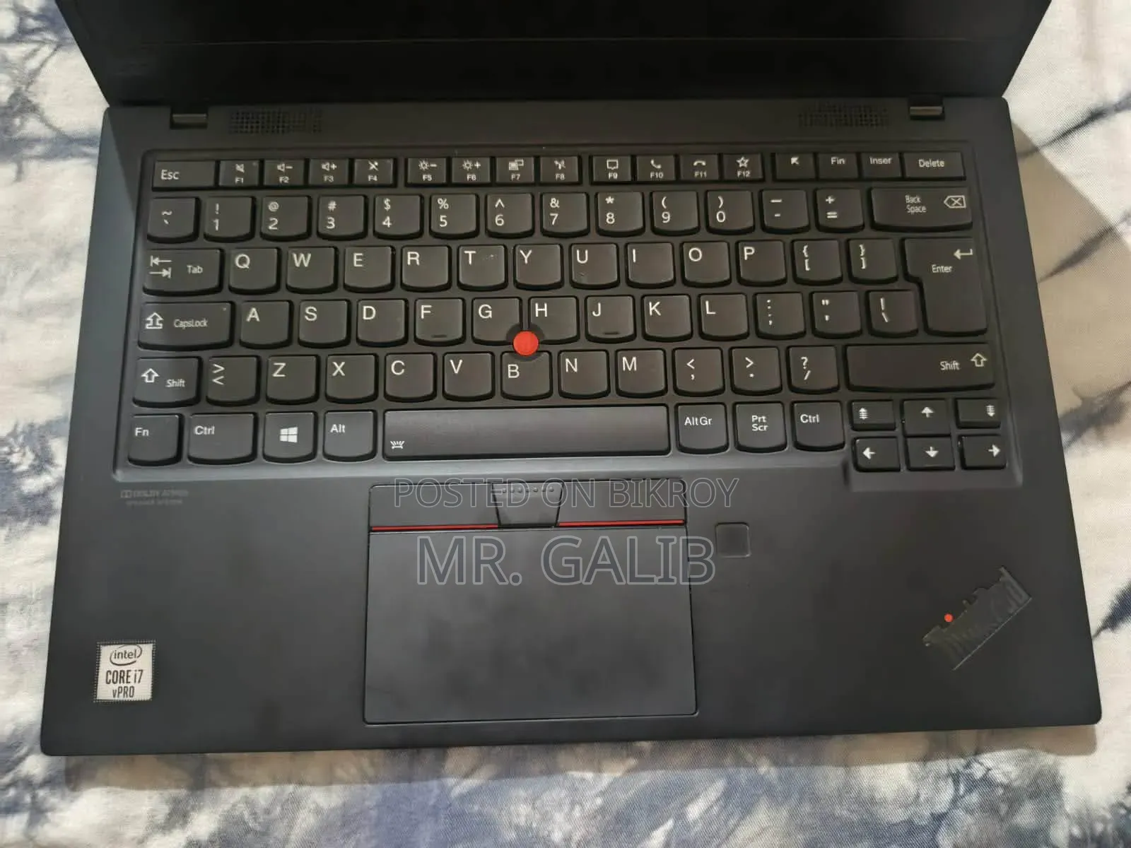 Laptop Lenovo ThinkPad X1 Carbon 16GB Intel Core I7 SSD 512GB