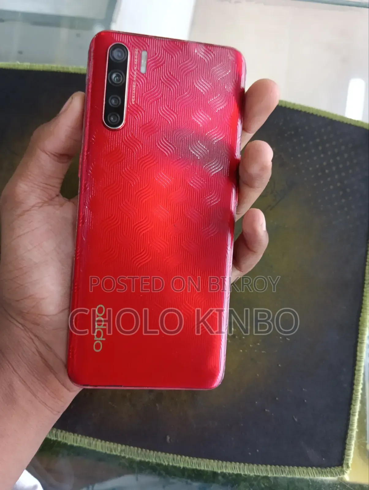Oppo F15 256 GB Red