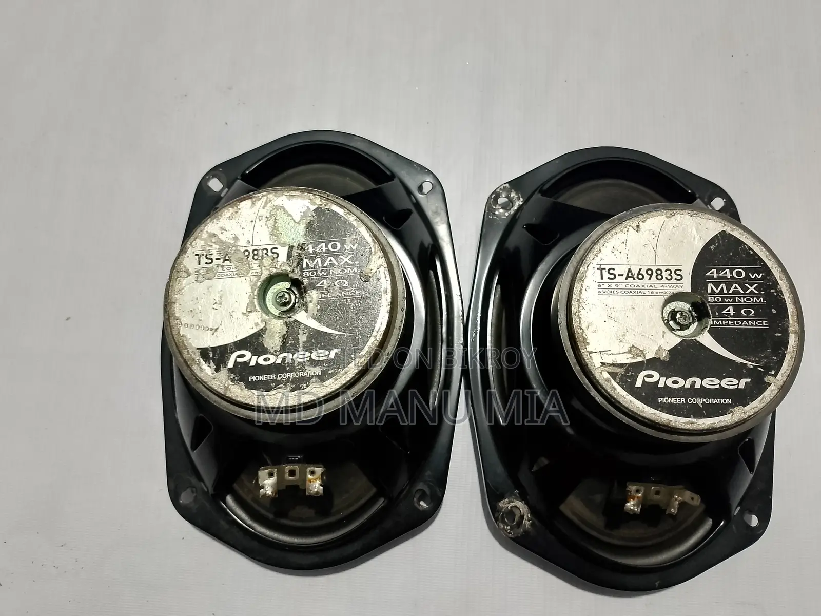 Pioneer TS-A6983S ৬x৯" কার স্পিকার জোড়া - ৪৪০ ওয়াট সর্বোচ্চ
