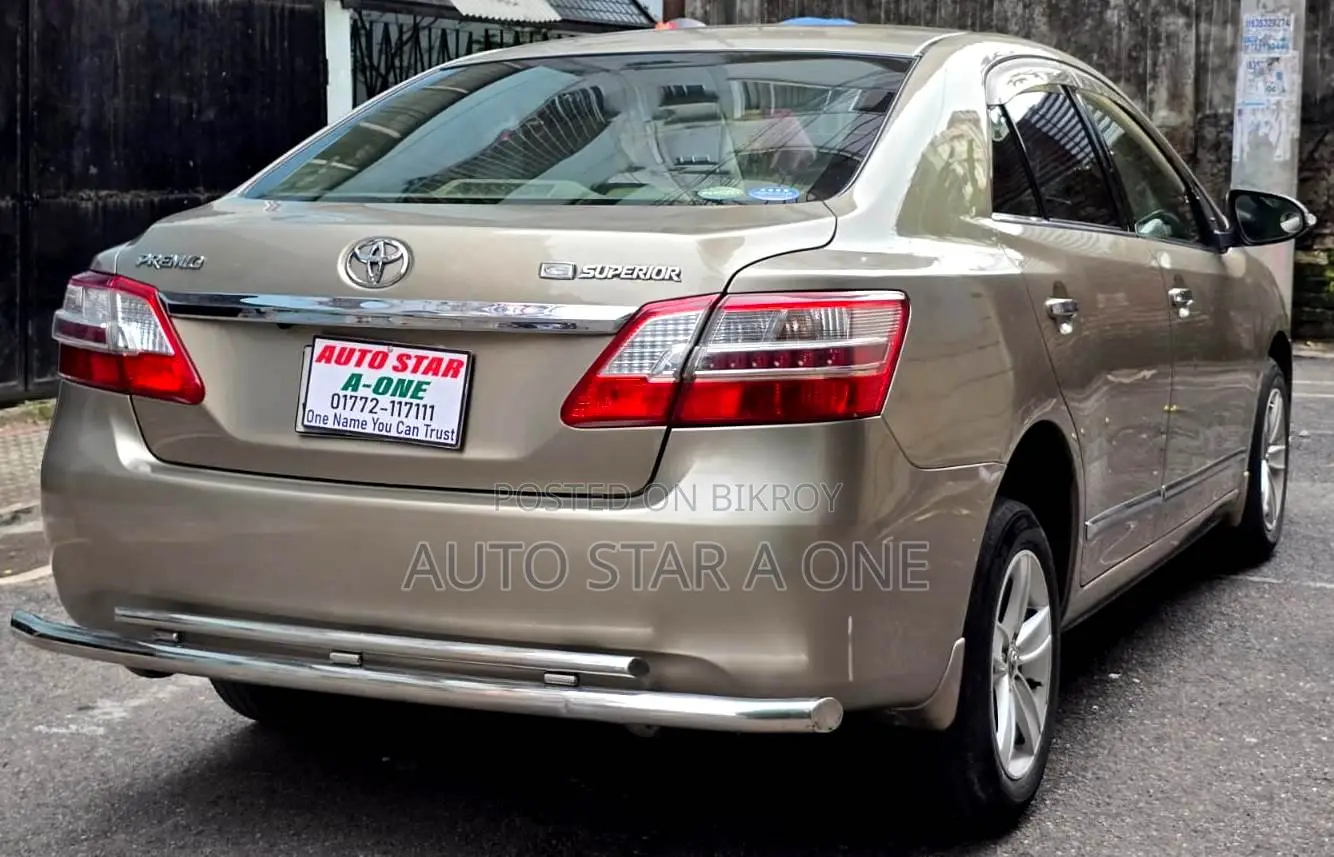 Toyota Premio 1.5 Front Wheel Drive 2014 Brown
