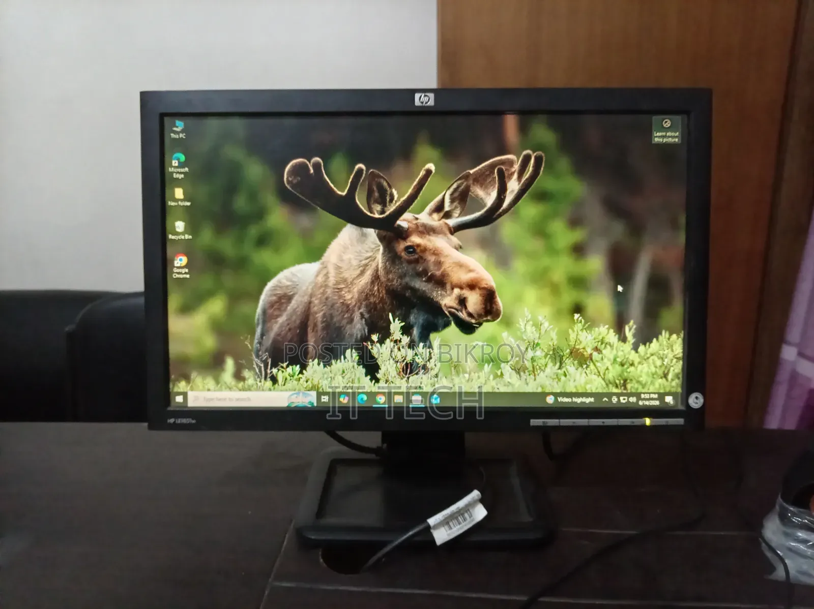 For a limited time_HP 19" Full Fresh Monitor!