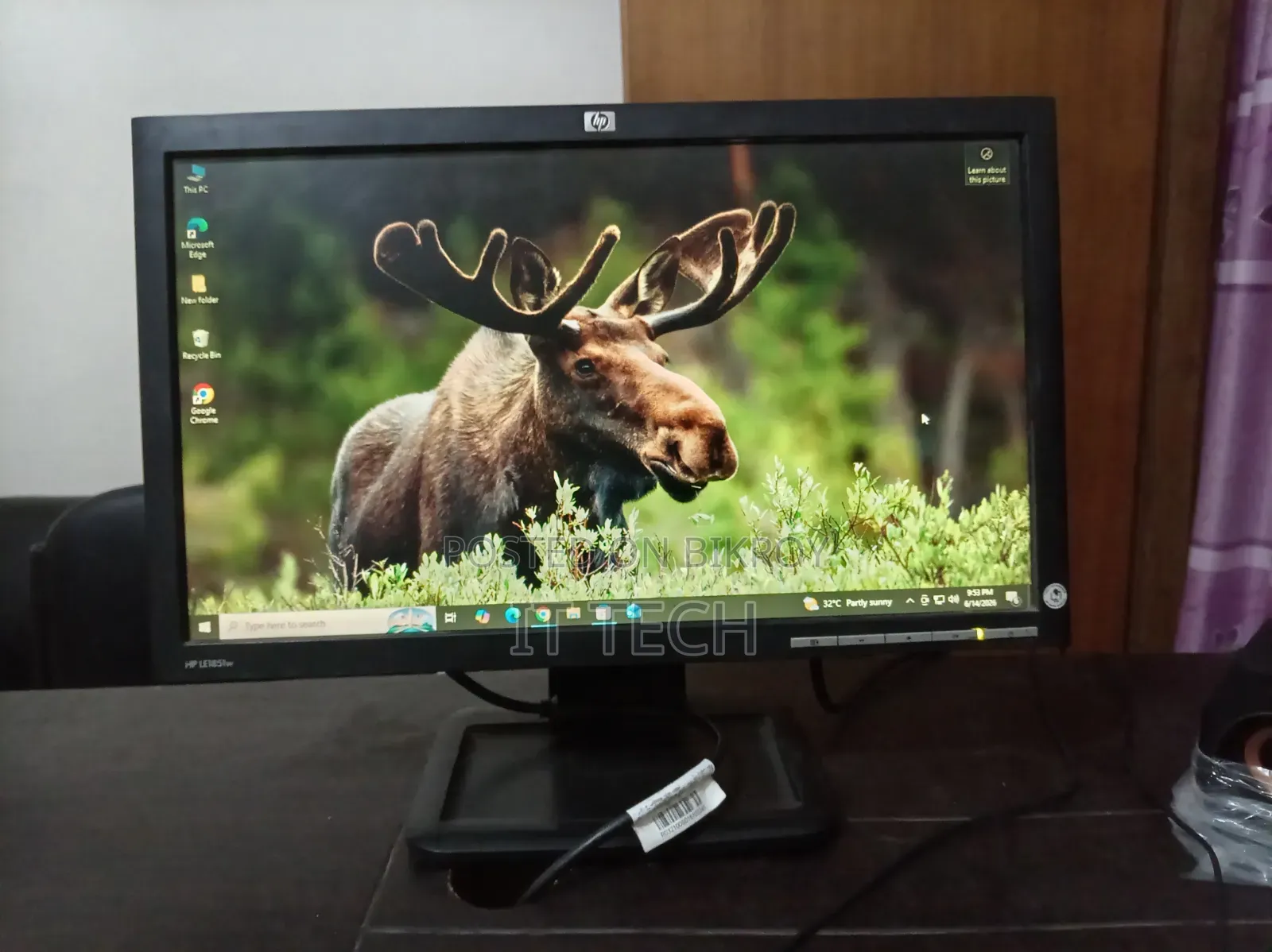 For a limited time_HP 19" Full Fresh Monitor!
