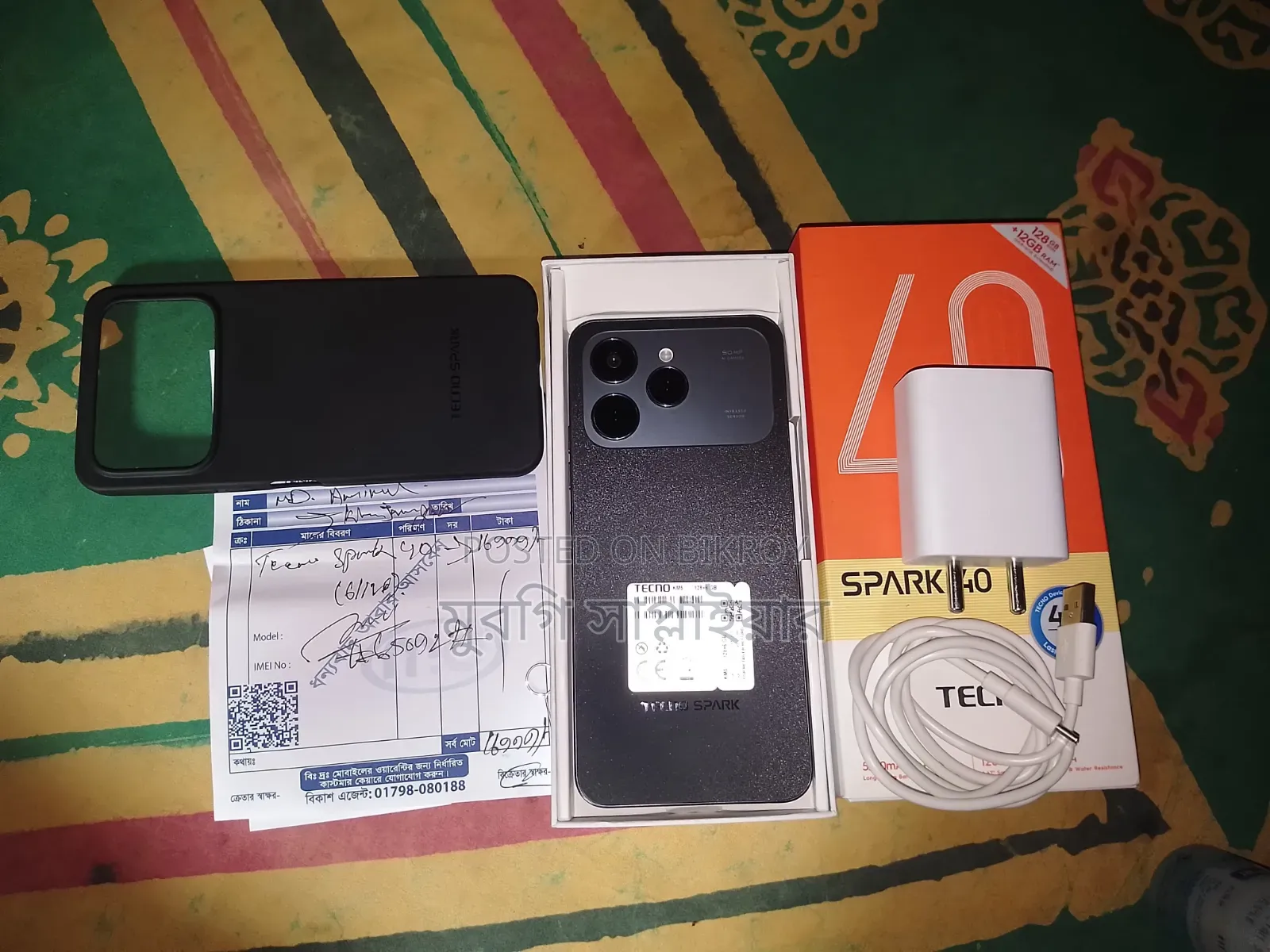 Tecno Spark 40 128 GB Black