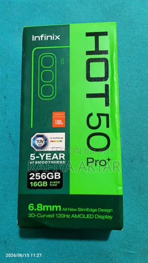 Infinix Hot 50 Pro+ 4G 256 GB Blue
