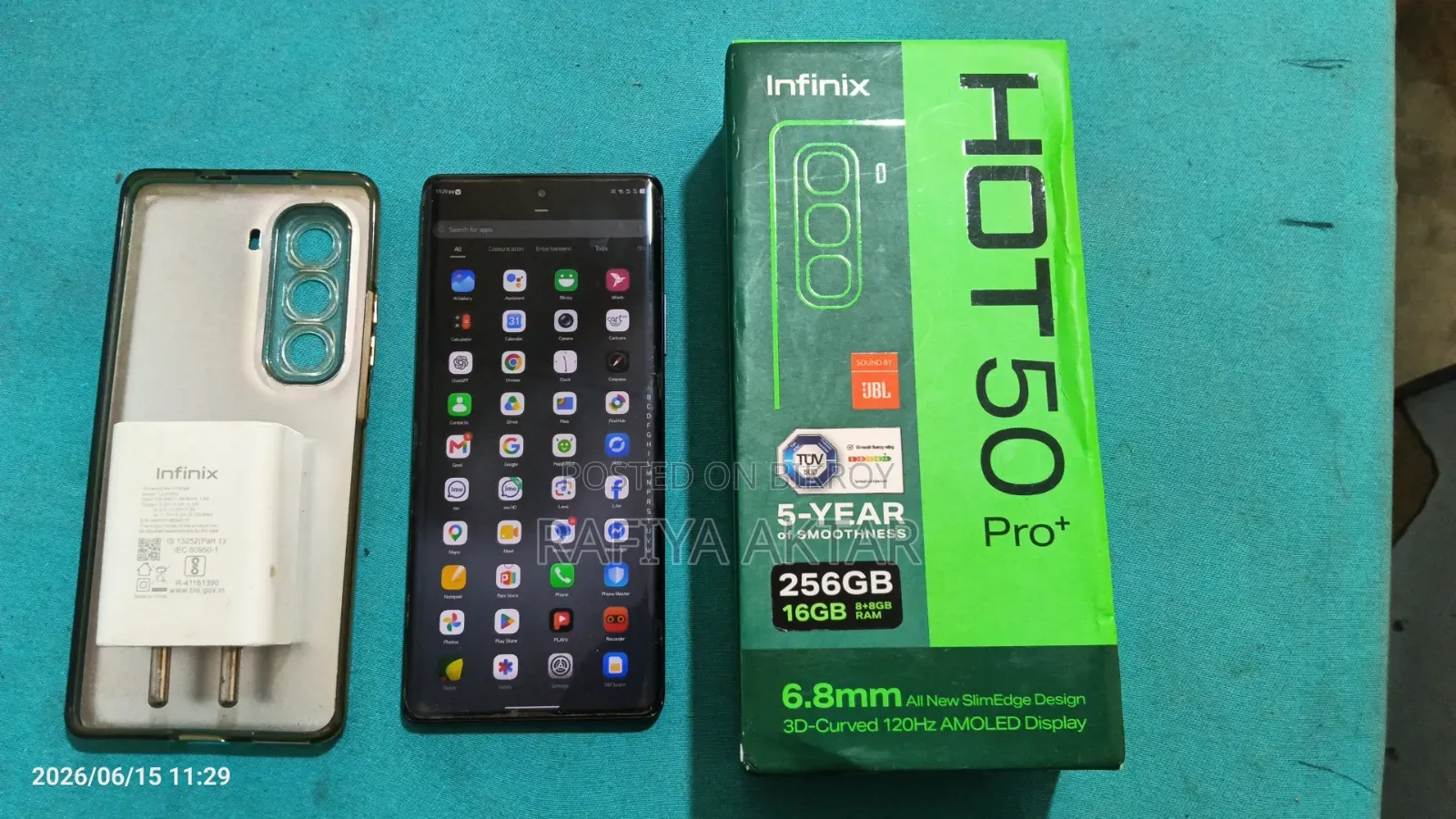 Infinix Hot 50 Pro+ 4G 256 GB Blue