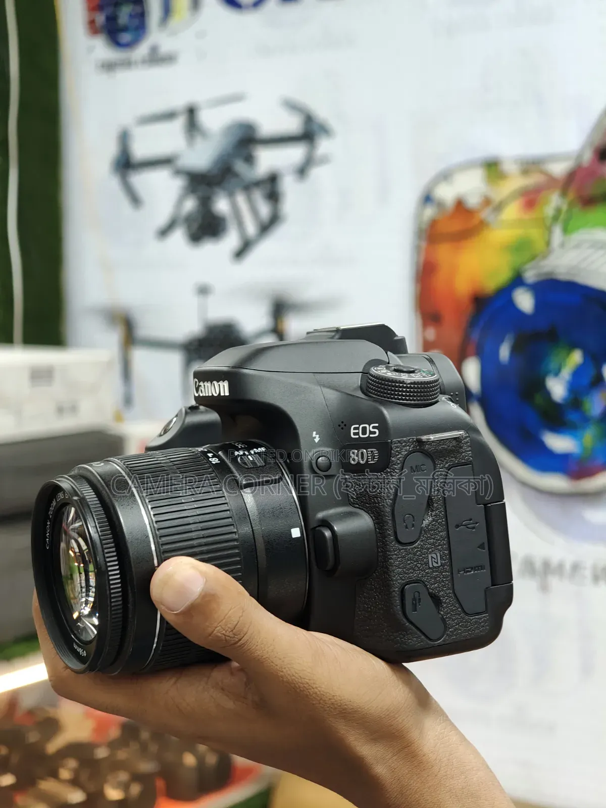 Canon 80d+18-55mm Lens