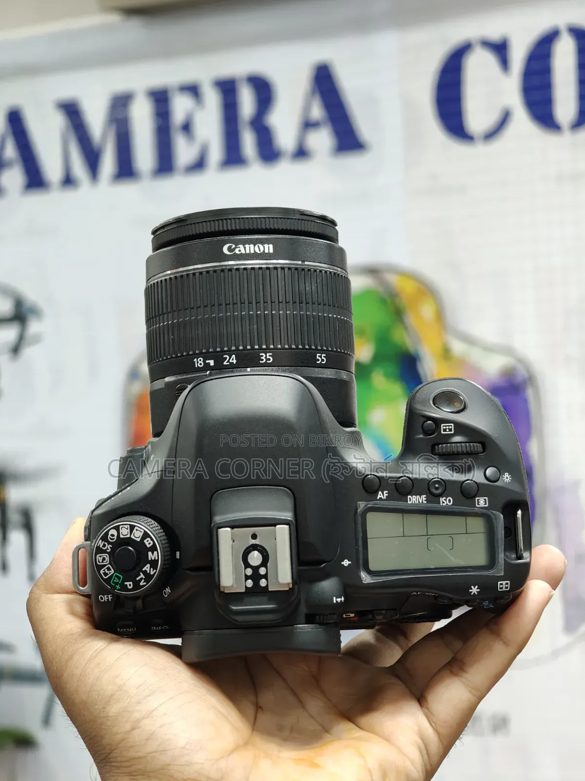 Canon 80d+18-55mm Lens