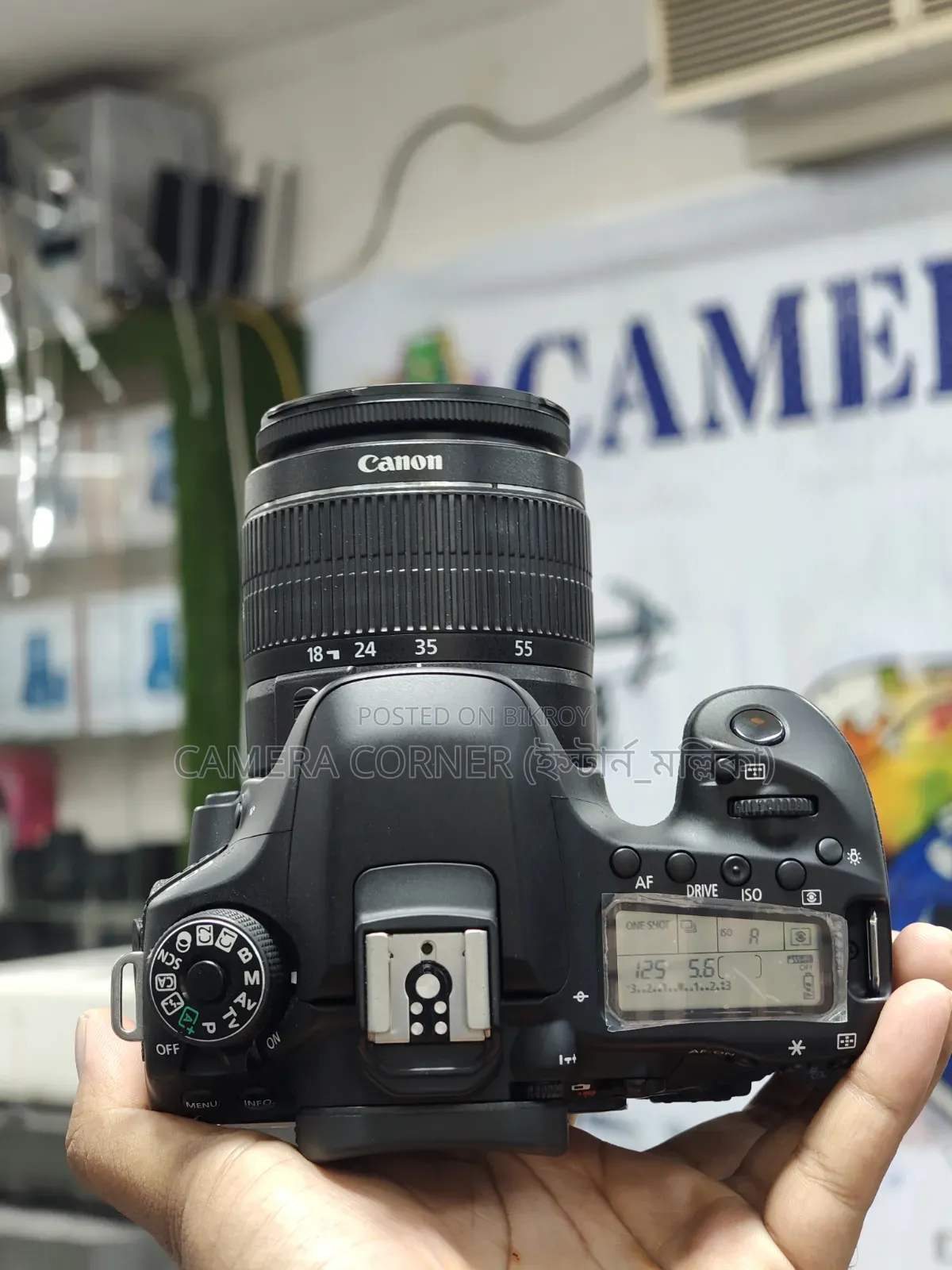 Canon 80d+18-55mm Lens