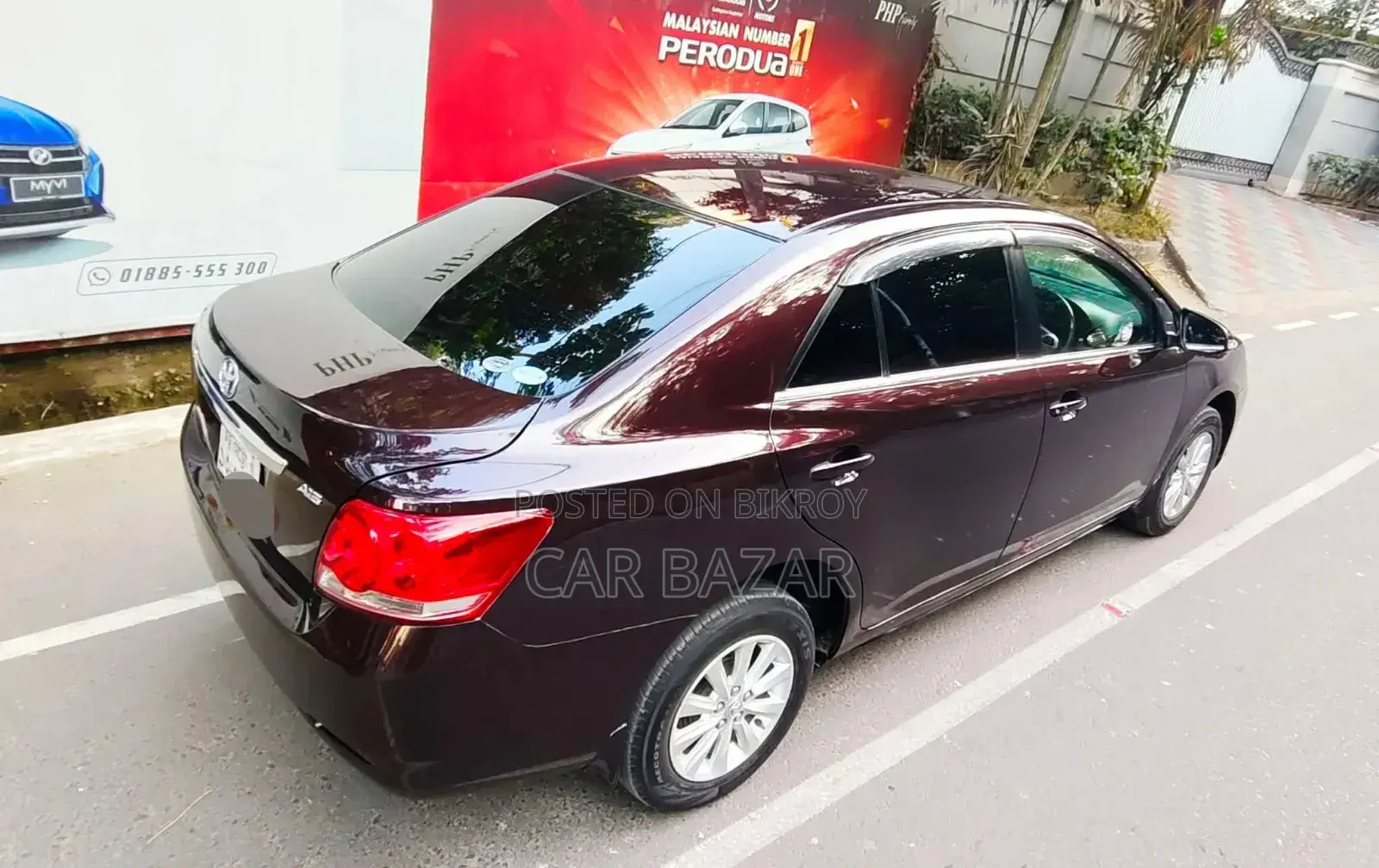 টয়োটা অ্যালিয়ন ২০১২ মেরুন