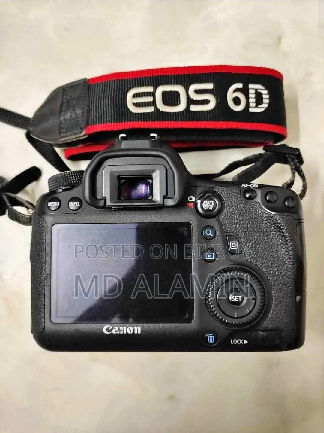 Canon 6d 100% Fresh Display