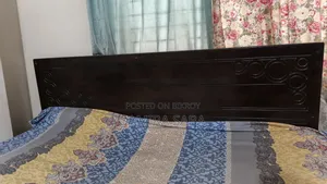 6'×7' বড় সাইজের মজবুত উডকঠের(Partex) খাট – ভালো কন্ডিশন