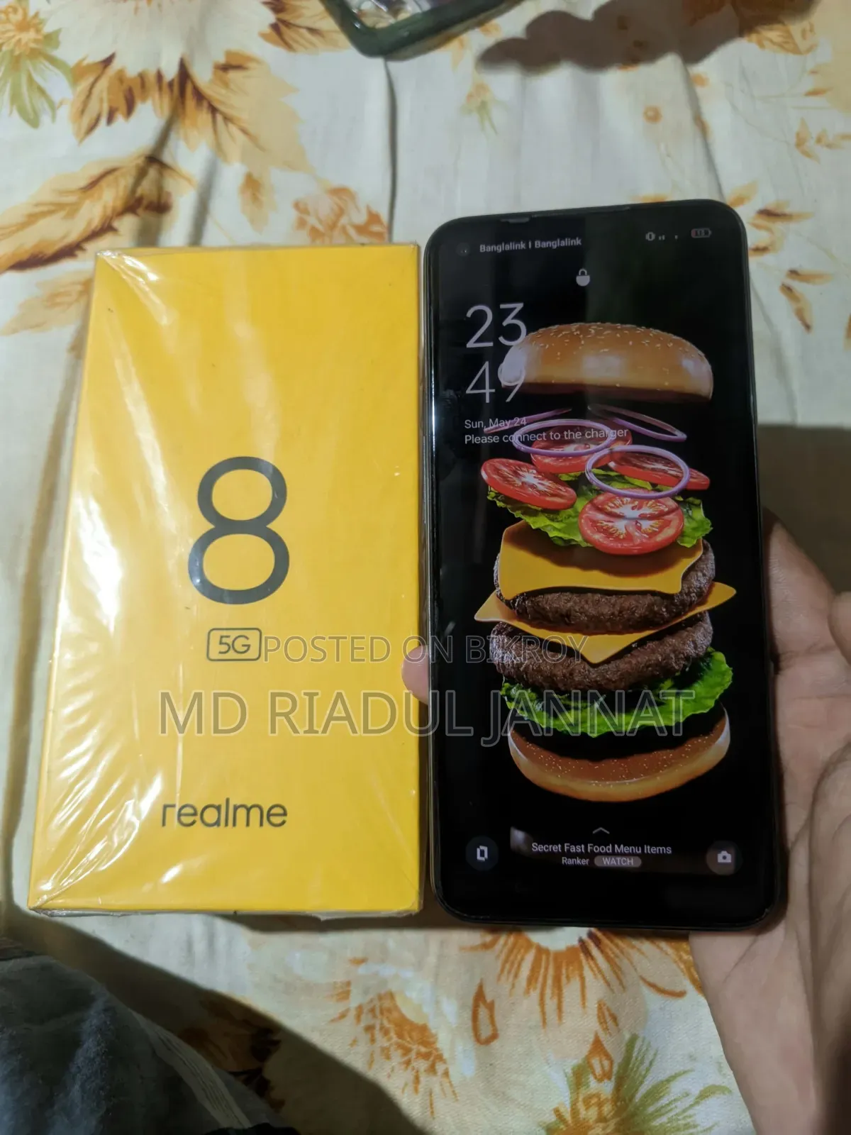 Realme 8 5G 128 GB Purple
