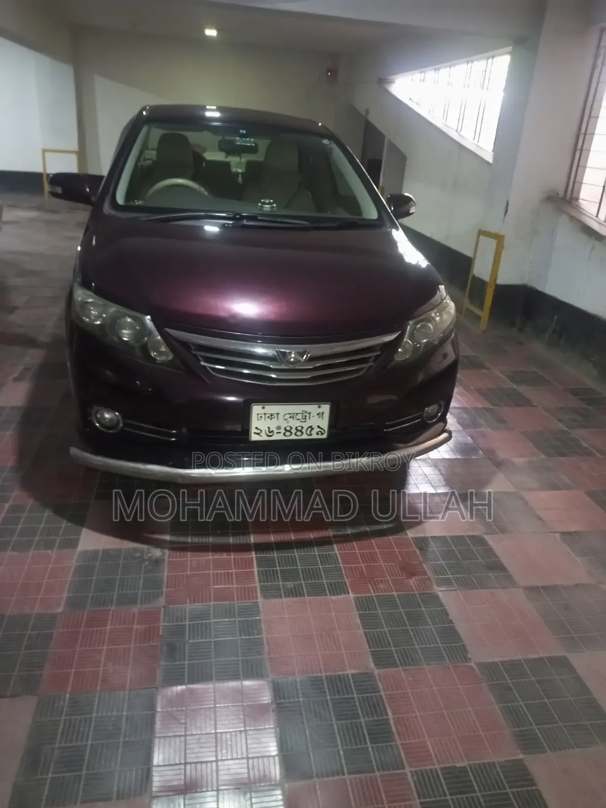 Toyota Allion 2012 Maroon