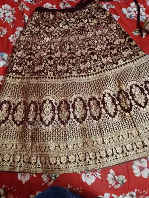 Velvet Lehenga