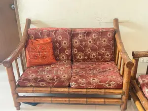 সেগুন কাঠের সোফা (২+২+১) এবং ফোমসহ
