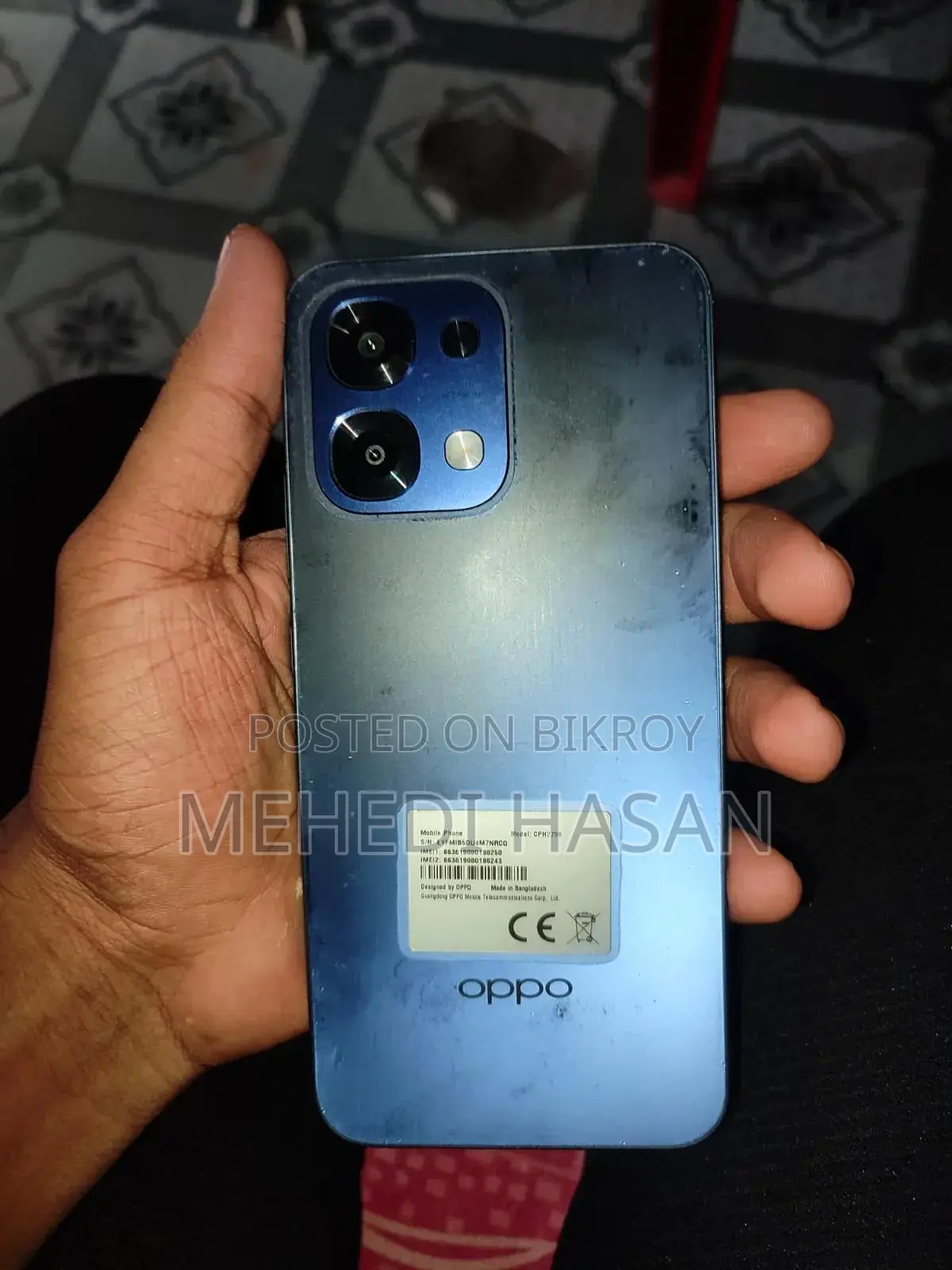 New Oppo A6 Pro 256 GB Blue