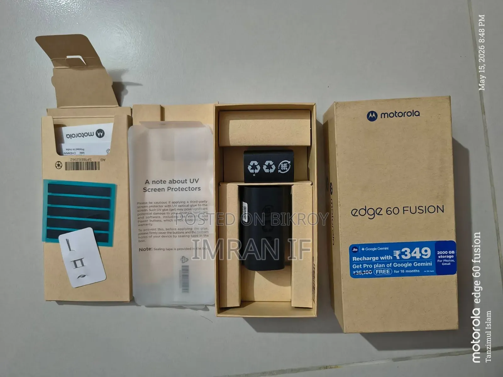 Motorola Edge 60 Fusion 256 GB Blue