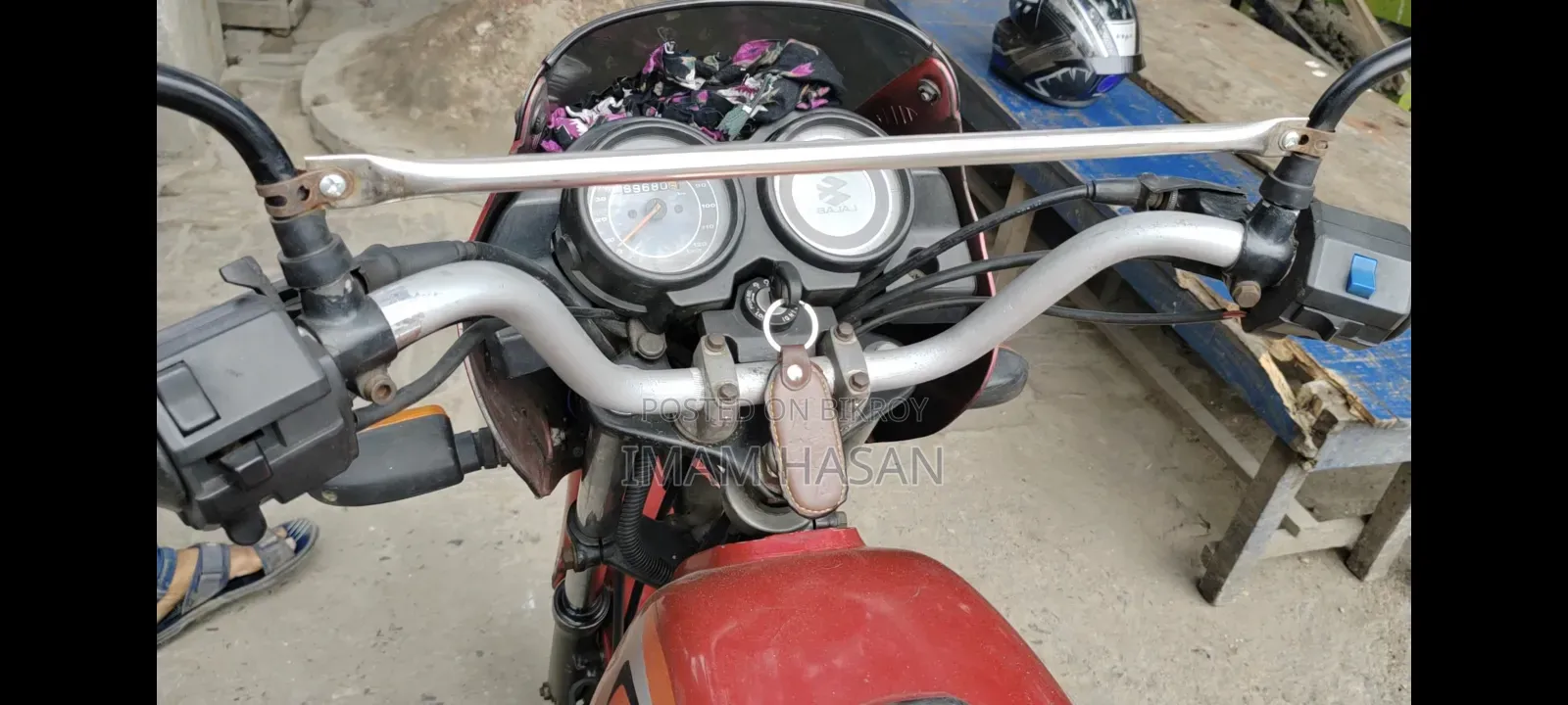 Bajaj Platina 100 2016 Red