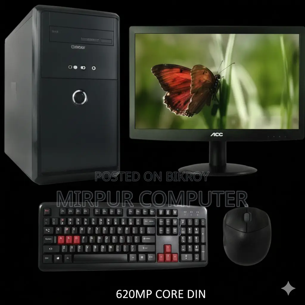 New Desktop Computer 8GB Intel Core i5 HDD 1TB