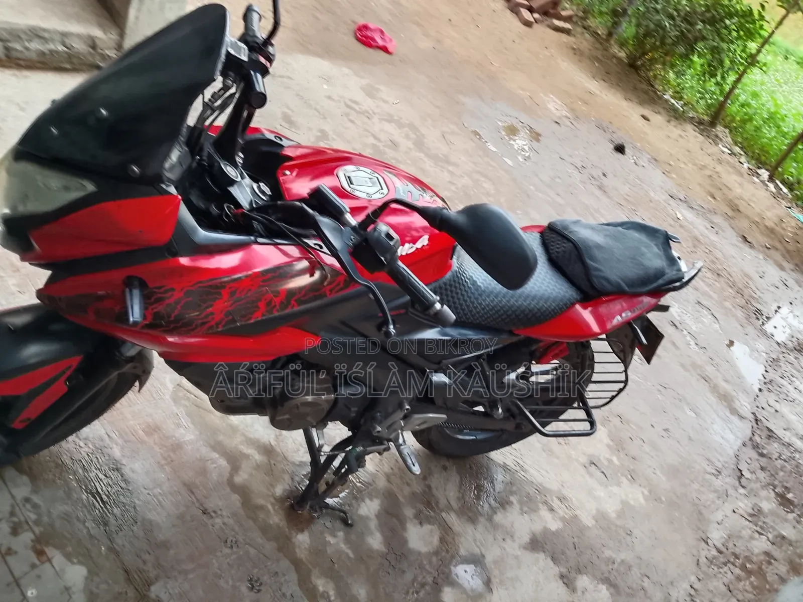 Bajaj Pulsar NS 160 2016 Red