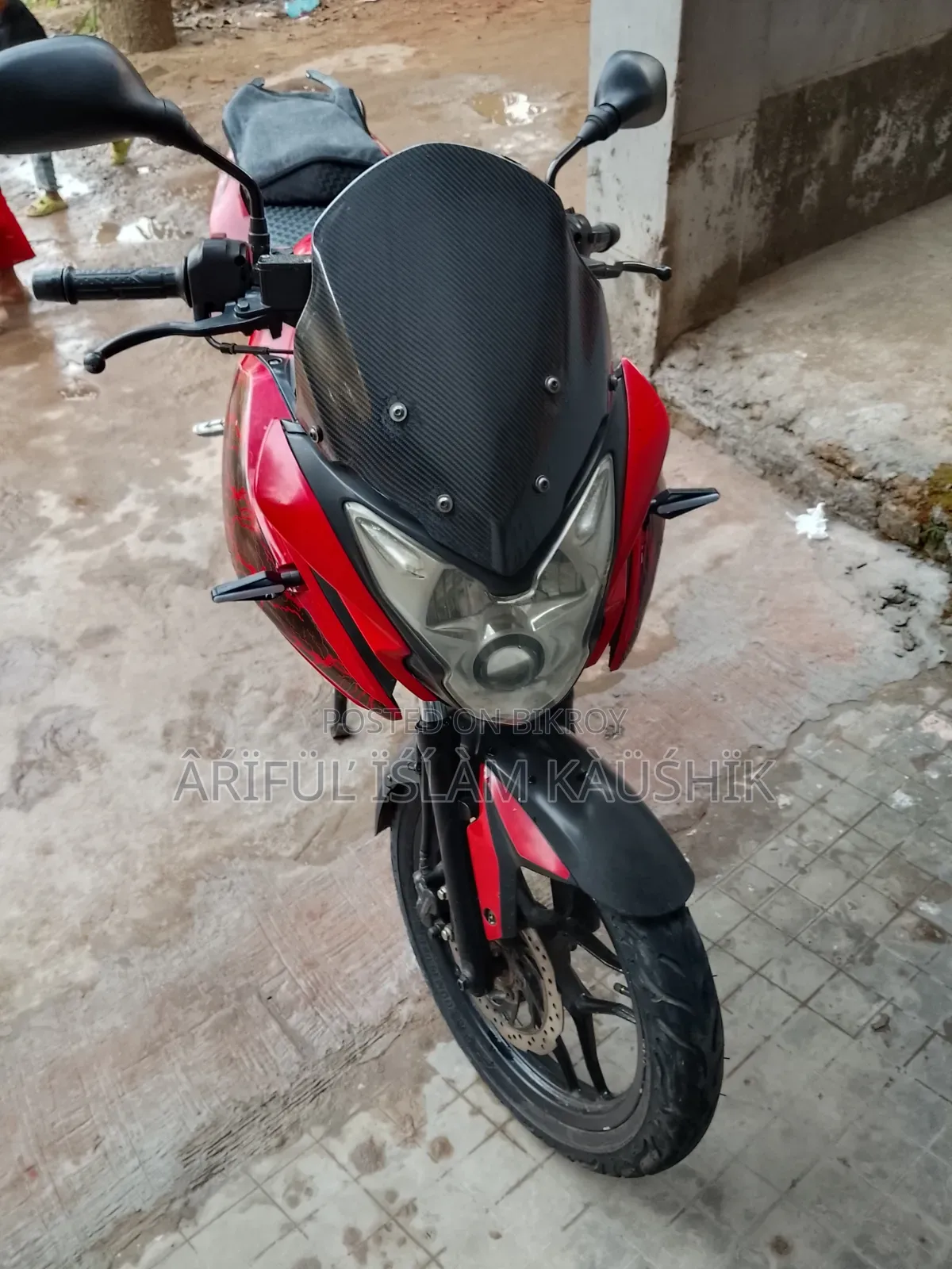 Bajaj Pulsar NS 160 2016 Red