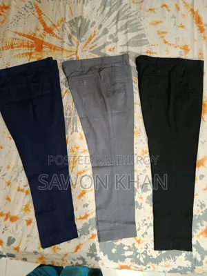 3 Premium Quality Official Men's Pants for Sale
