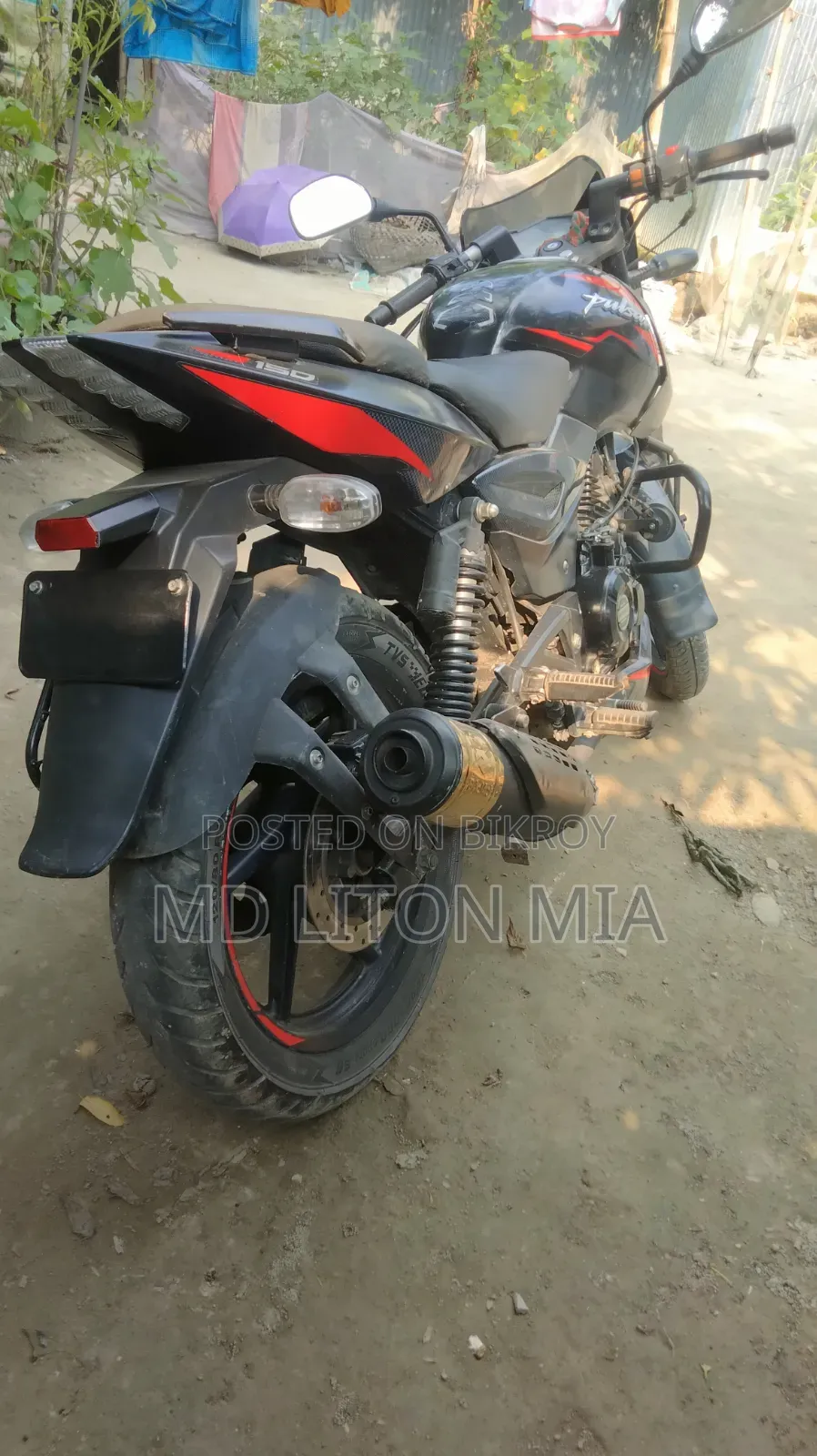 Bajaj Pulsar 150 2022 Black