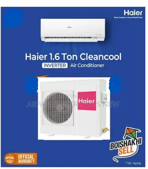 Cleancool Inverter Ac Haier 1.5 Ton 12 Year Warranty Emi Available