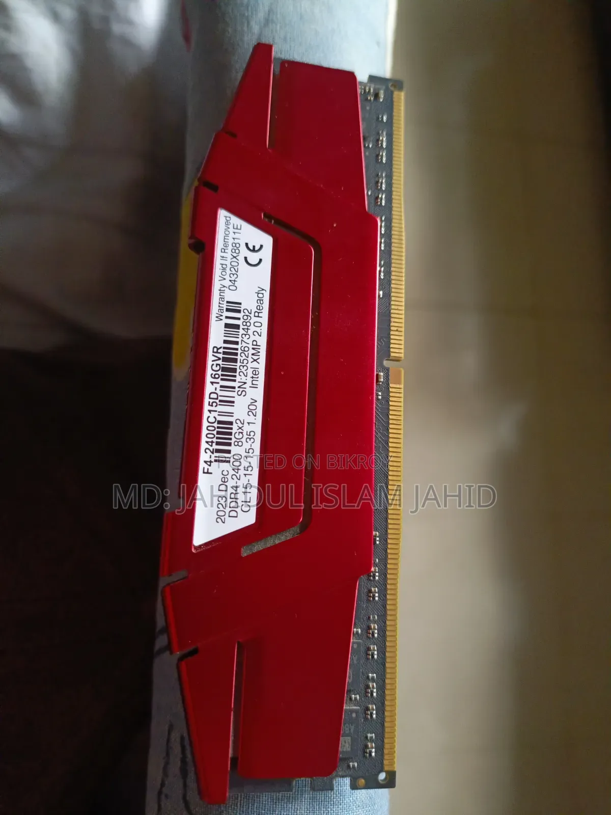 G.Skill DDR4 Top Notch Condition With Papers Lifetime Warranty