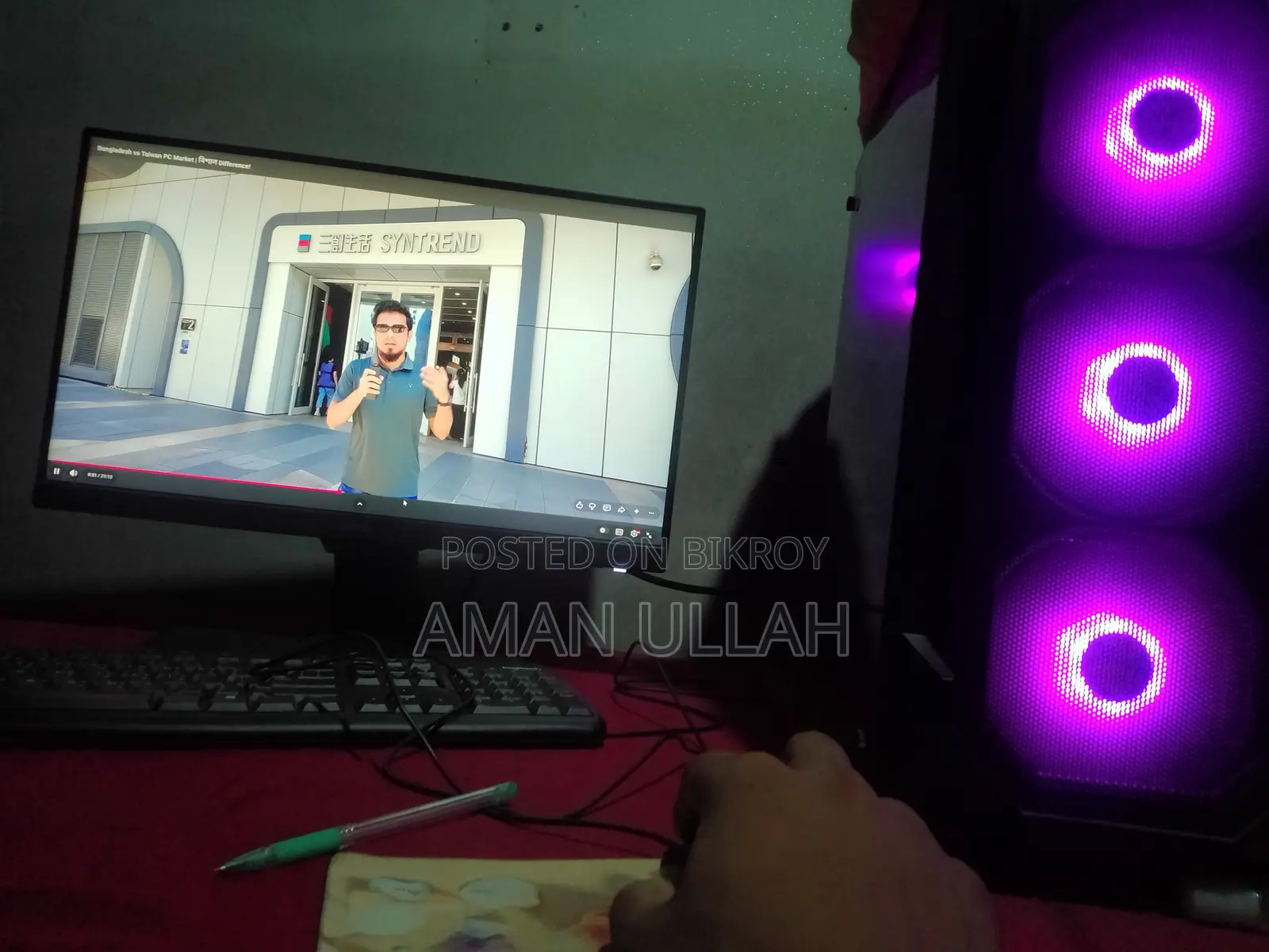 Desktop Computer Asus 8GB Intel Core I5 HDD+SSD 256GB