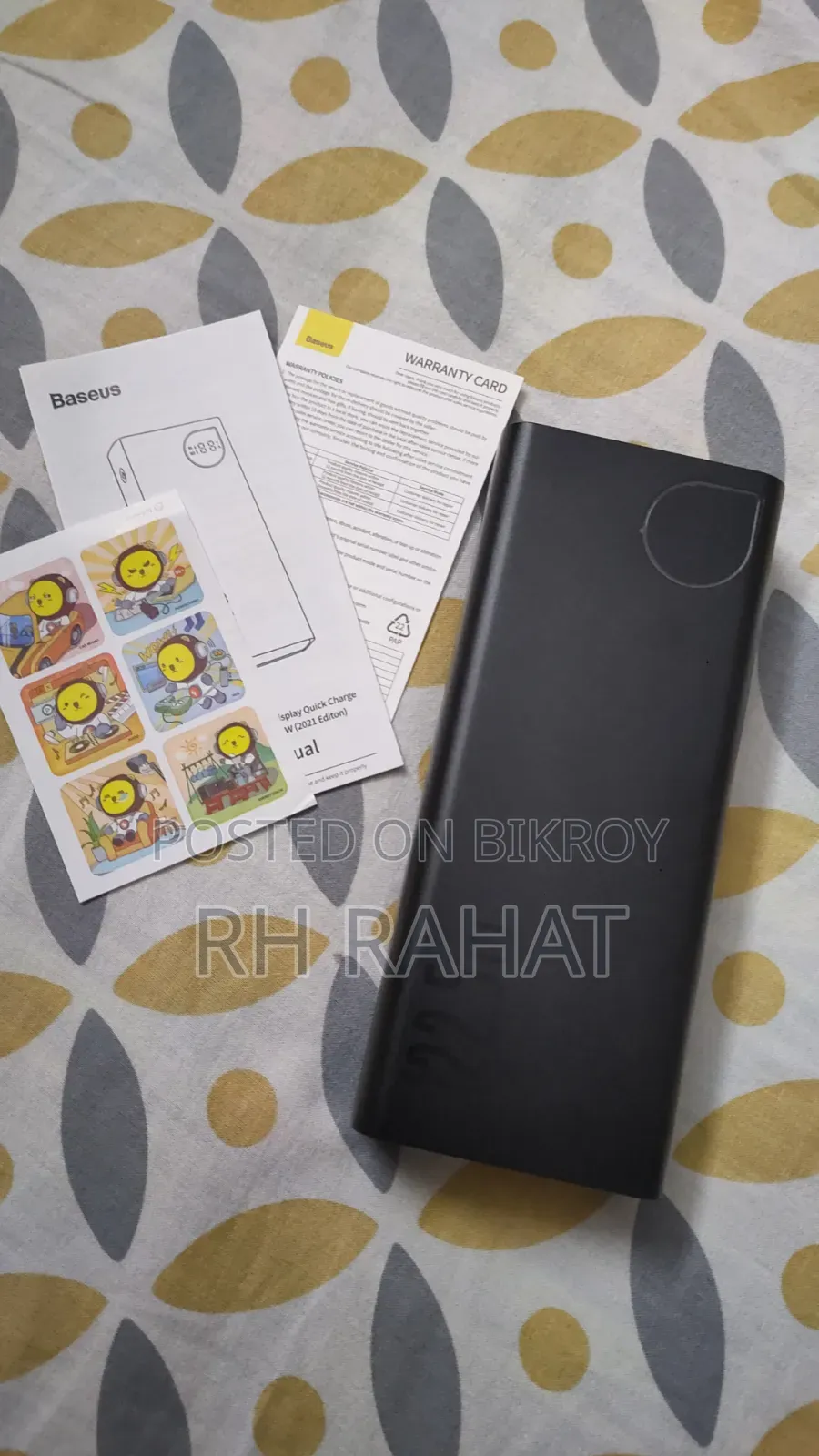 Baseus Adaman 20000 Mah 22.5w Fast Charging Metal Powerbank
