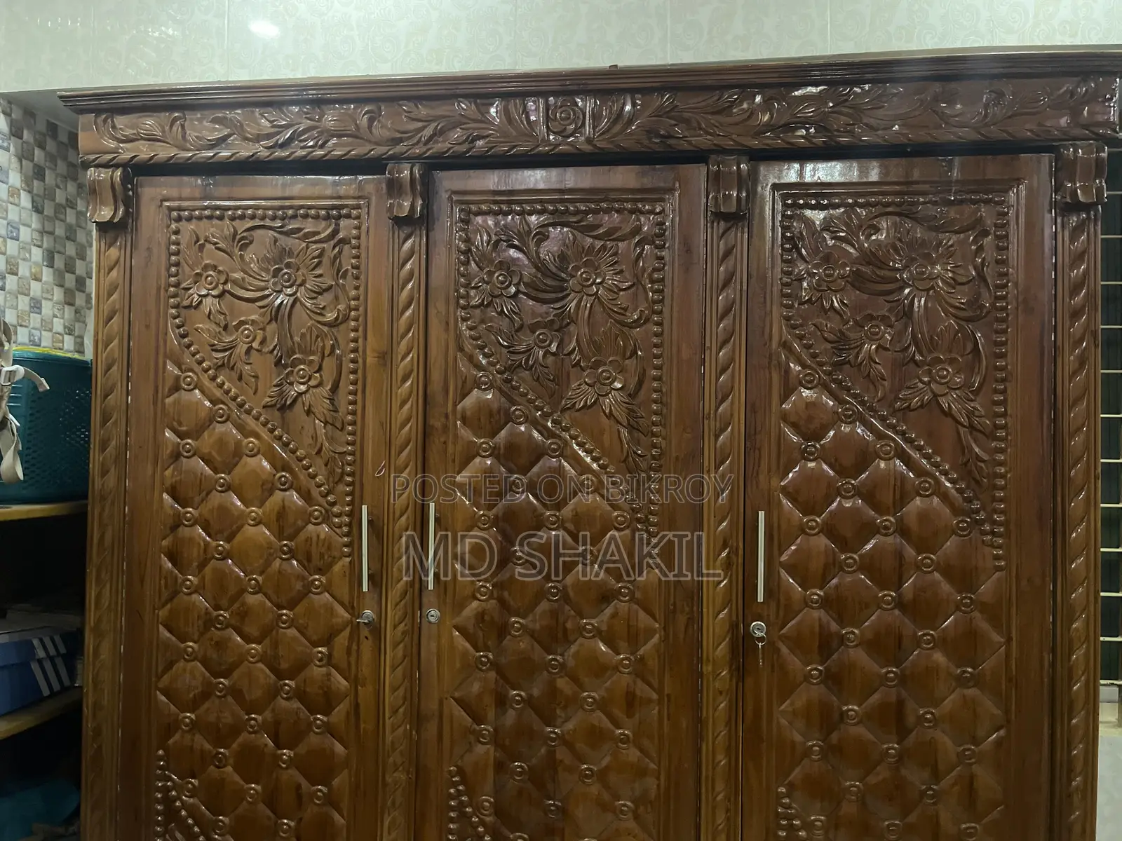 Wood Almirah (Original Segun Wood)