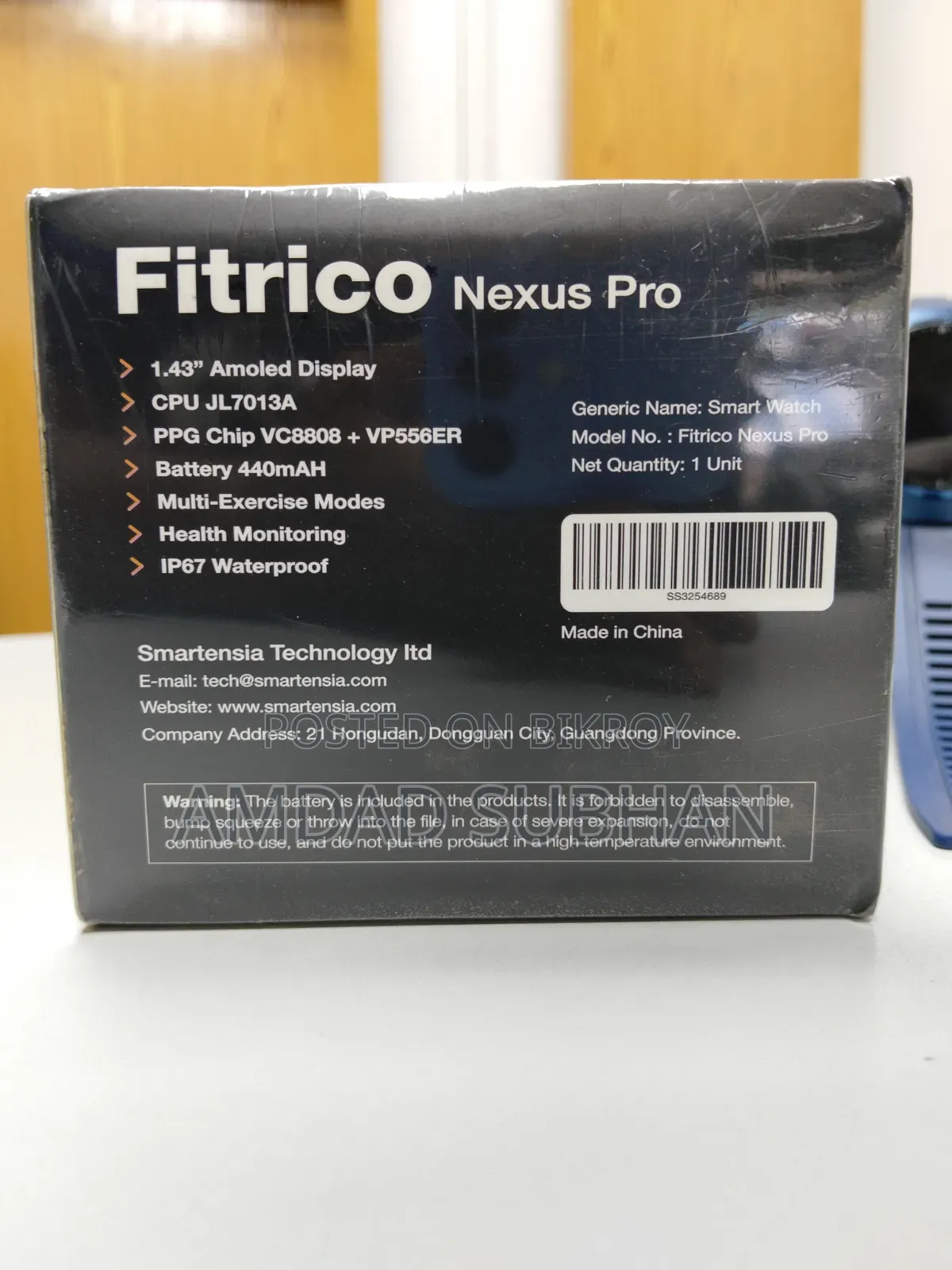 Fitrico Smart Bluetooth Calling Watch